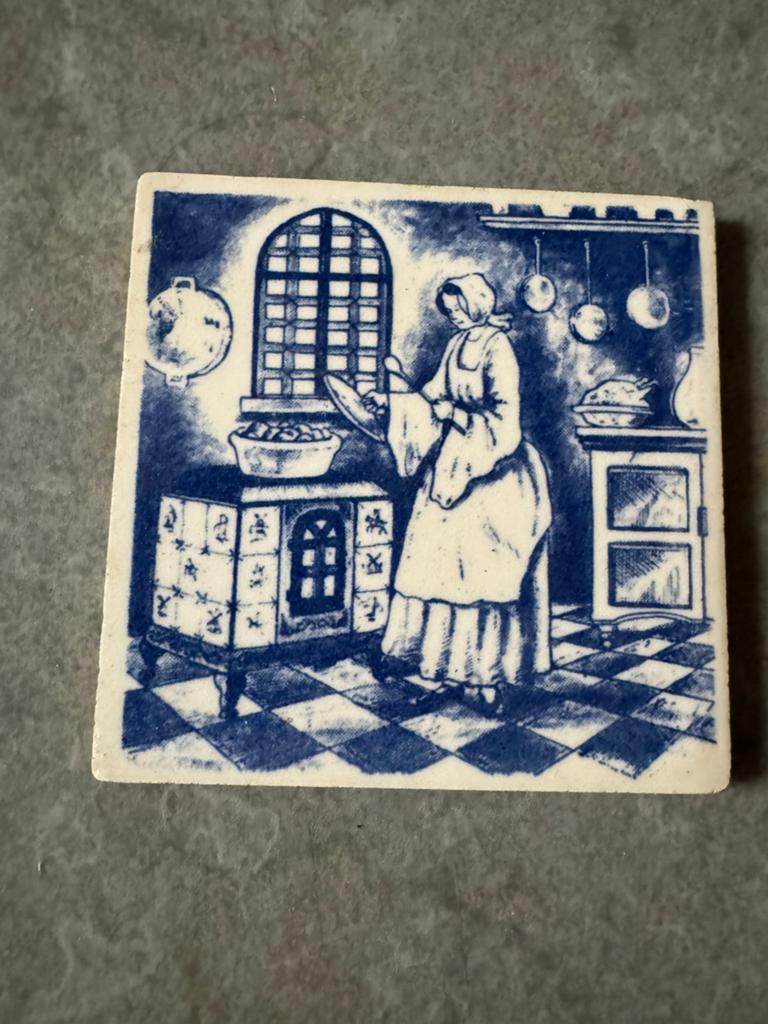 Delfts blauw tegel, Ophalen of Verzenden