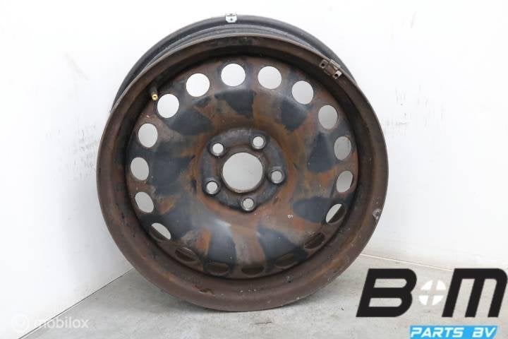 1 losse stalen velg 15 inch Polo 2G 2Q0601027A, Gebruikt, Velg(en)