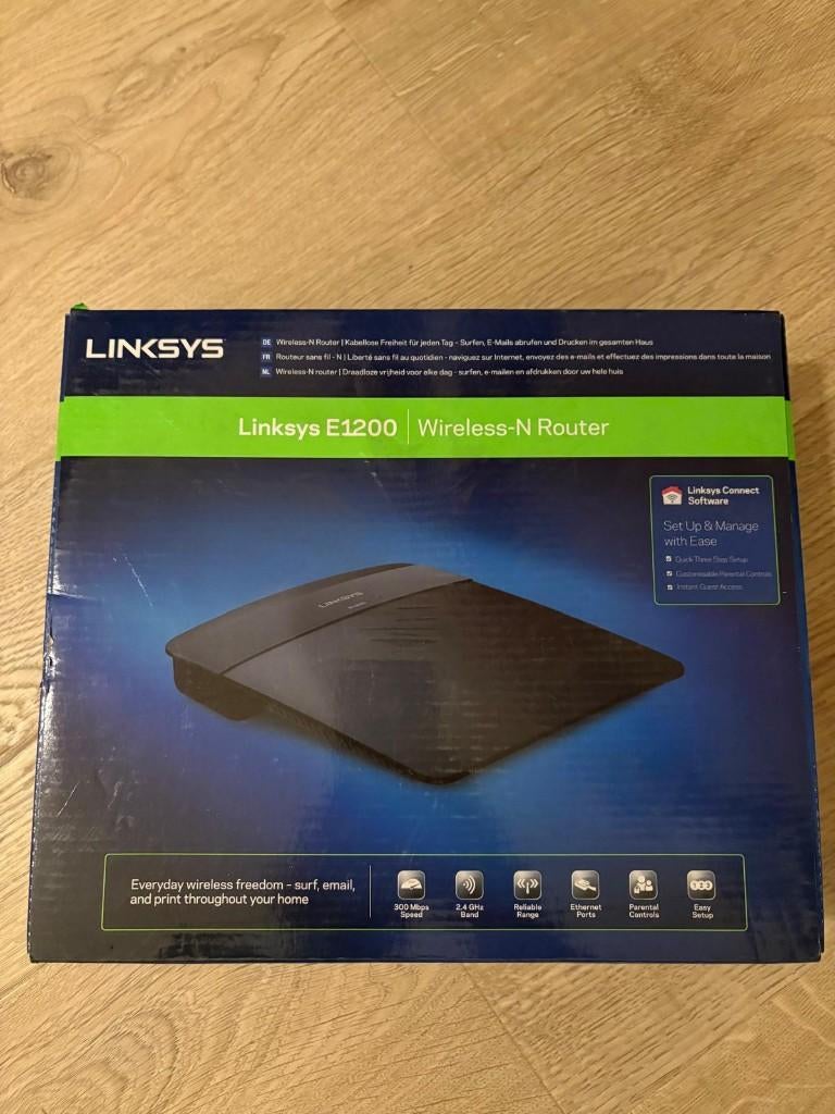 Routeur sans fil N Linksys E1200, Enlèvement ou Envoi, Comme neuf