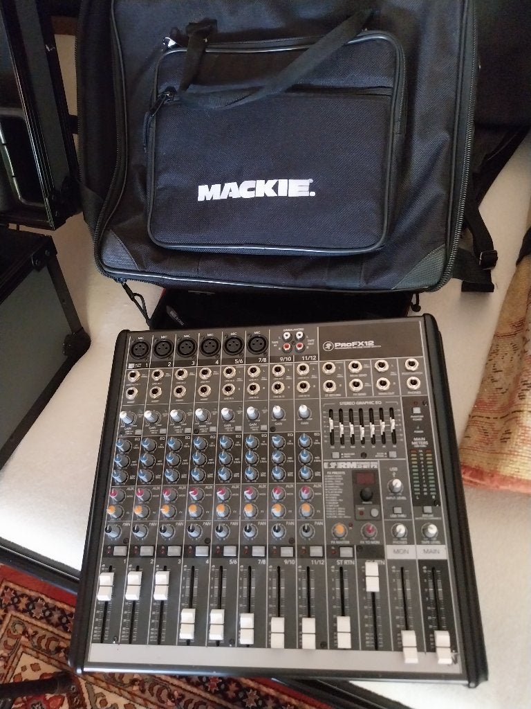 Mackie ProFX12, Muziek en Instrumenten, Ophalen, Zo goed als nieuw, 5 tot 10 kanalen