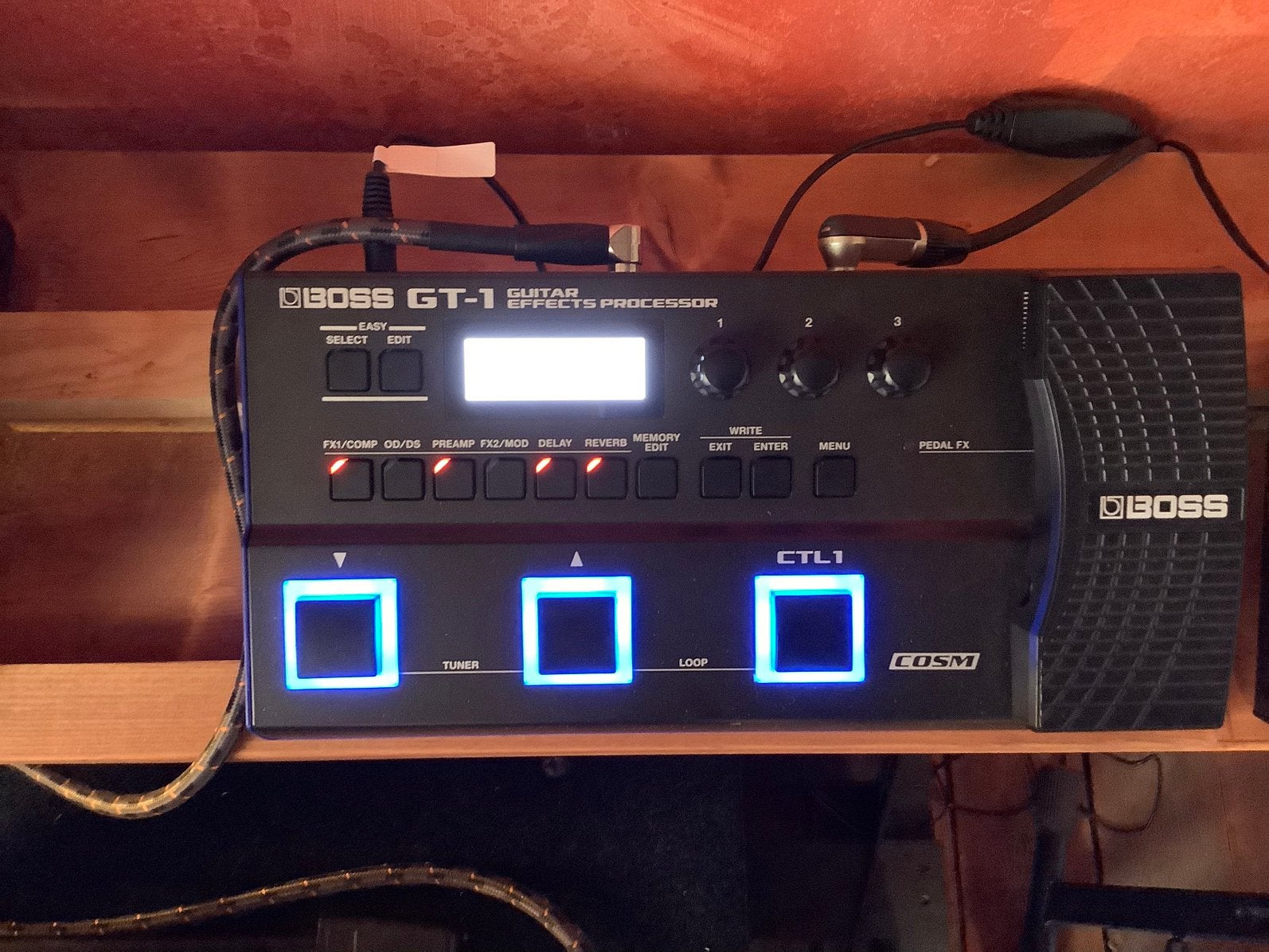 Multi effets GT1 BOSS, Muziek en Instrumenten, Ophalen, Zo goed als nieuw