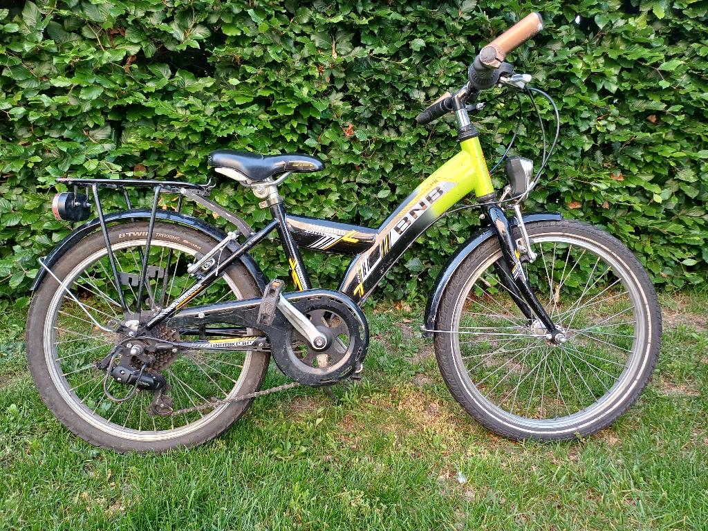 Kinderfiets BNB Powerkid 20 inch, Fietsen en Brommers, Ophalen, Gebruikt, Velgrem, Versnellingen