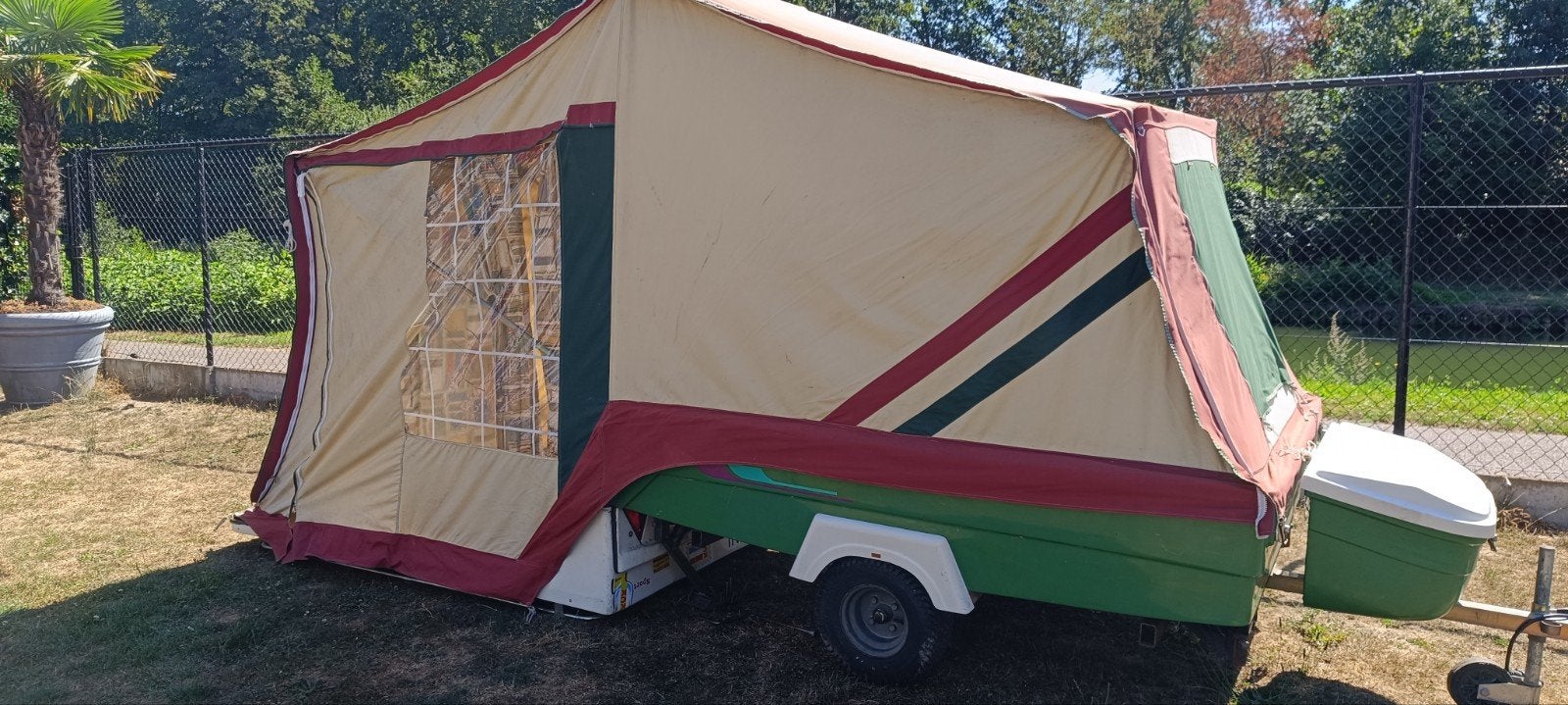 Tente roulotte pour 2 personnes Holi Camp, Enlèvement