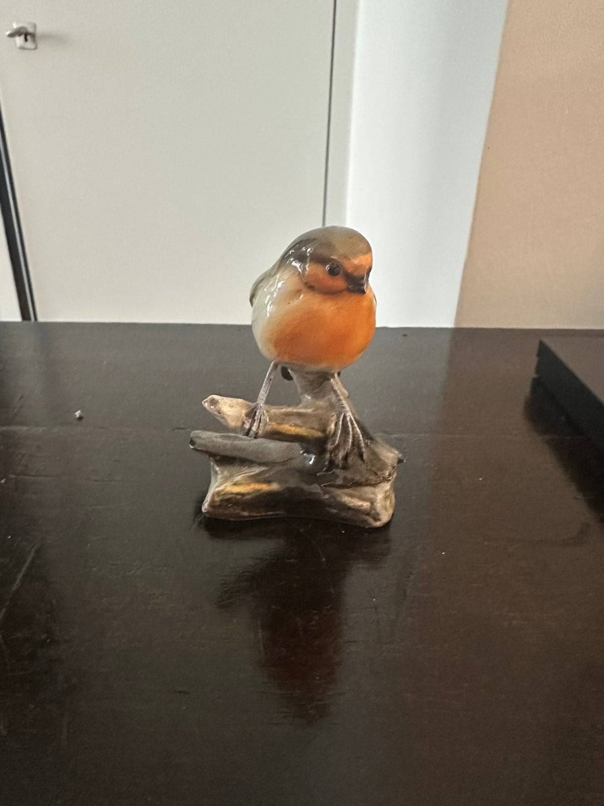 Oiseaux peints à la main, Antiquités & Art, Art | Objets design, Pierre/céramique, Objet, 5 cm, Signé
