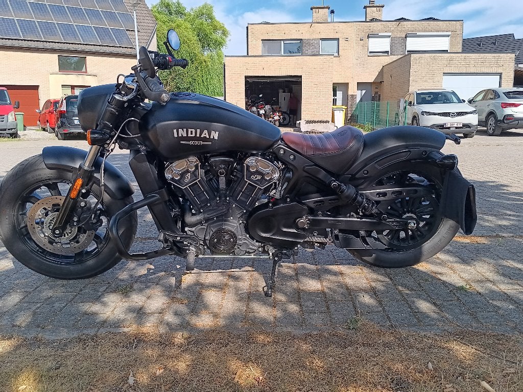 Indian scout bobber, Motoren, Motorrijbewijs A, 1133 cc, Meer dan 35 kW, Handgeschakeld