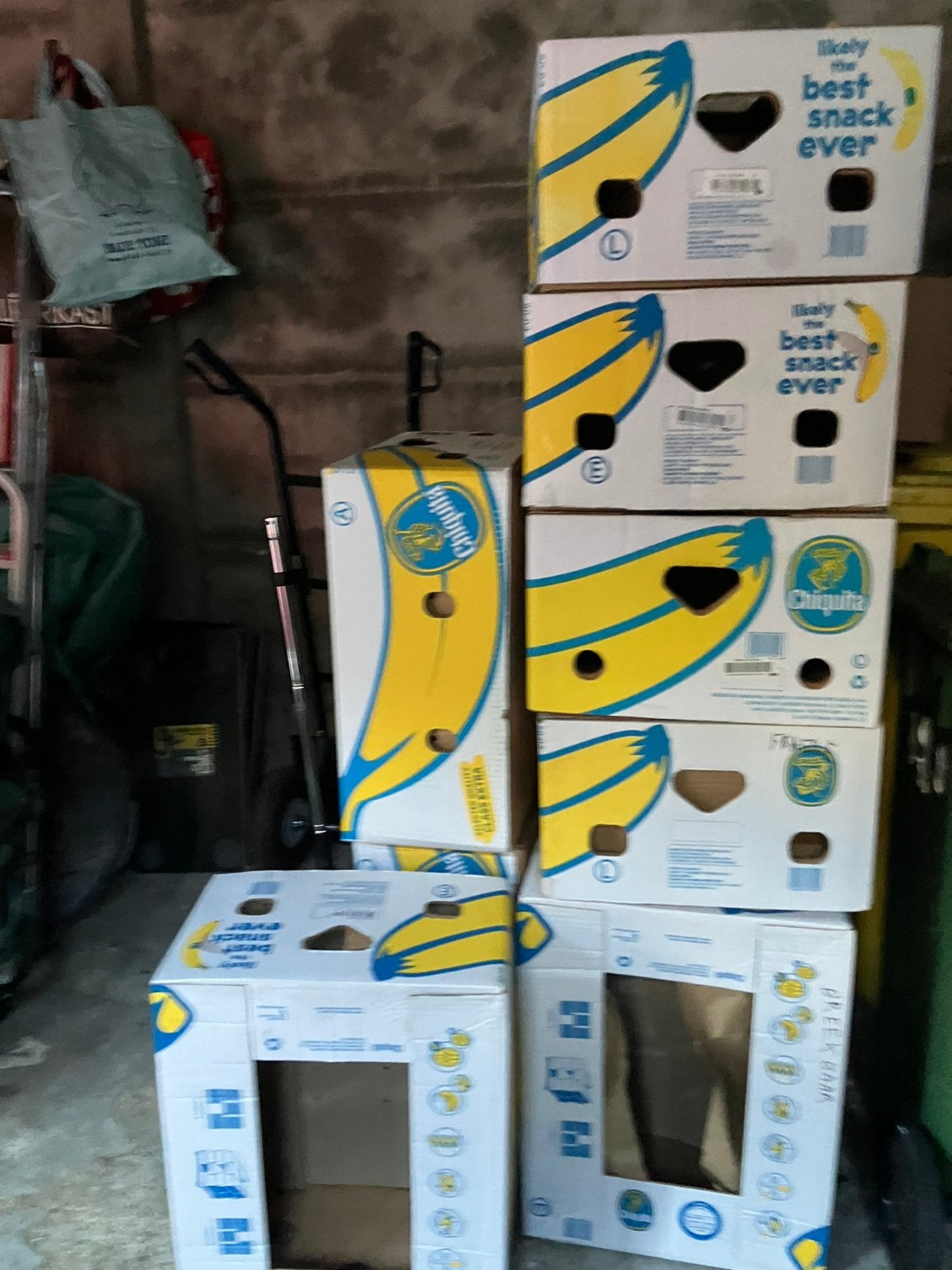 8 x boîtes à pneus, Enlèvement, Comme neuf