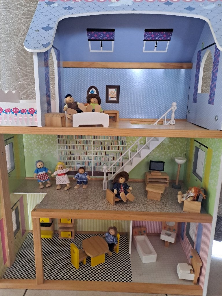 poppenhuisje, Ophalen, Gebruikt, Poppenhuis