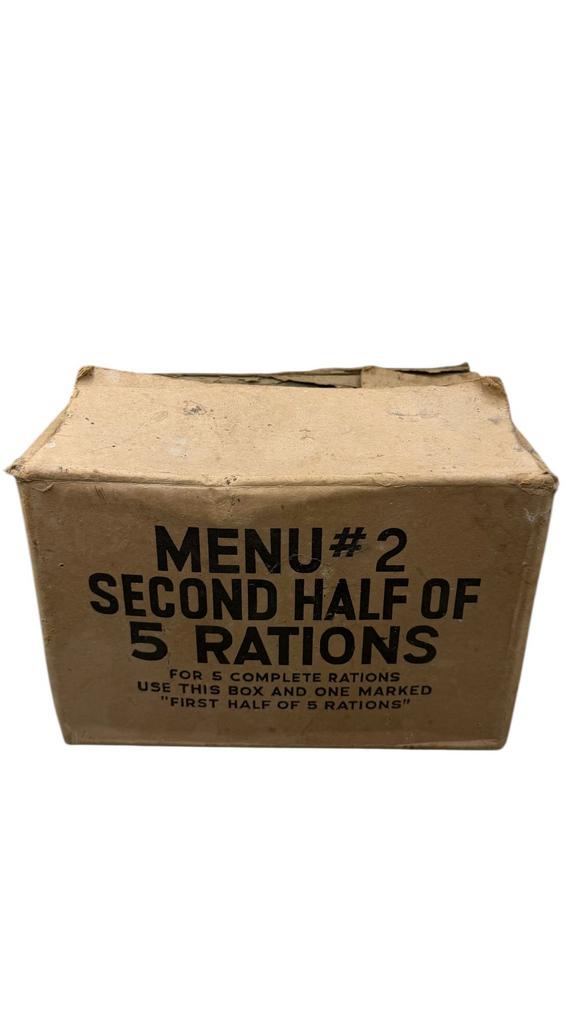 US Ration box, Collections, Enlèvement ou Envoi