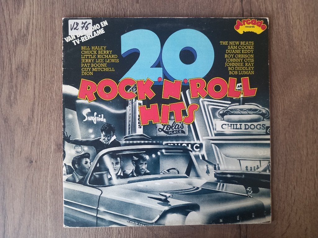Vinyle LP 20 Rock 'n Roll hits Bill Haley Chuck Berry, Enlèvement ou Envoi, 12 pouces, Rock 'n' roll, LP