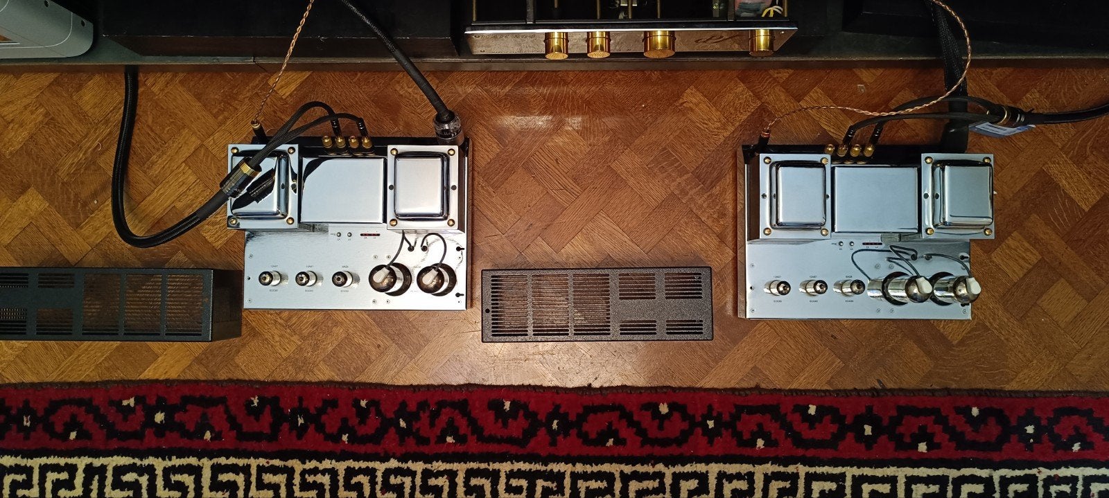 EAR 509 mk2 + EAR 864 - anniversary edition - prachtstaat, Audio, Tv en Foto, Buizenversterker, Versterker, Ophalen