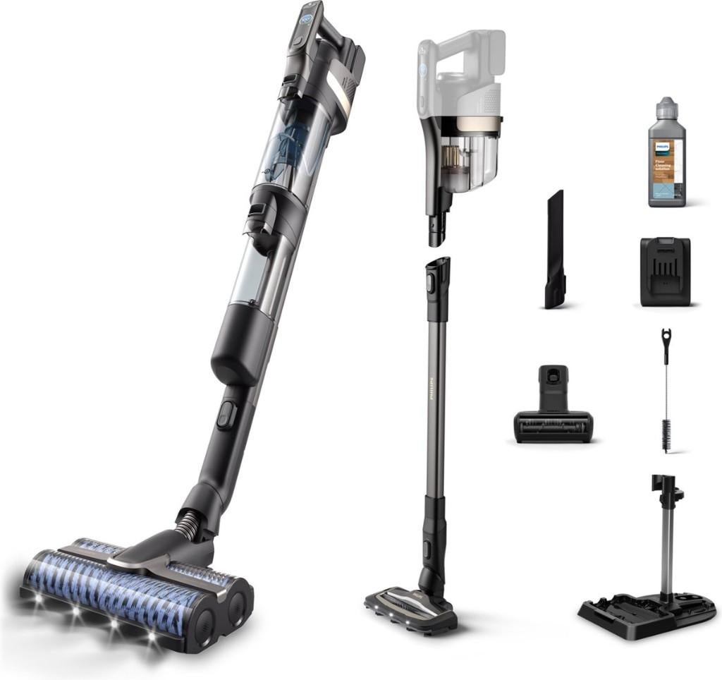 Philips AquaTrio : aspirateur et serpillière en même temps., Electroménager, Enlèvement, Comme neuf, Autres types