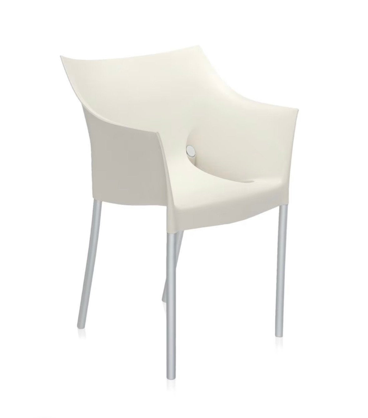 4 chaises Kartell Dr.Na avec une table Kartell Dr. Na, Enlèvement, Comme neuf, Synthétique