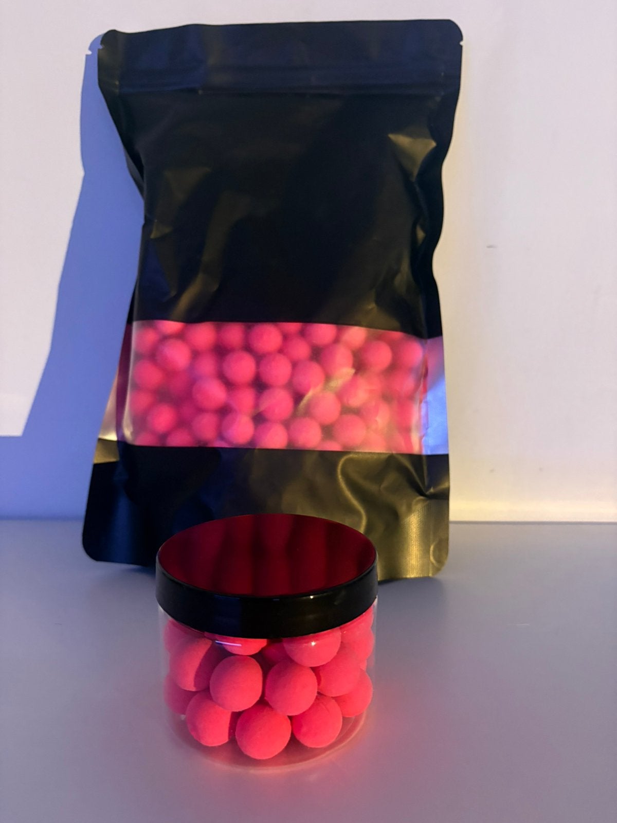 ice cream 15 mm popups, Watersport en Boten, Hengelsport | Karpervissen, Ophalen of Verzenden, Zo goed als nieuw
