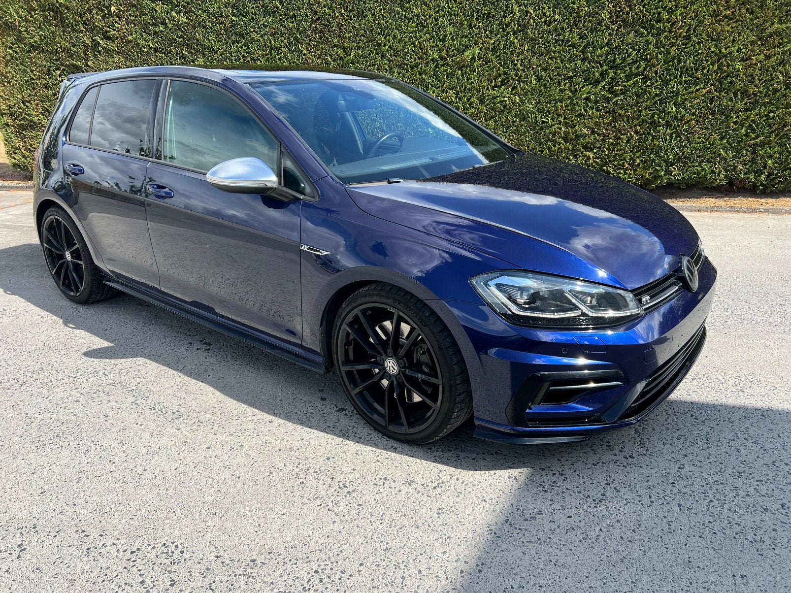 Volkswagen Golf 7.5 R • 4-Motion • Pano • MaxtonDesign •, Automaat, Euro 6, 4 cilinders, Blauw