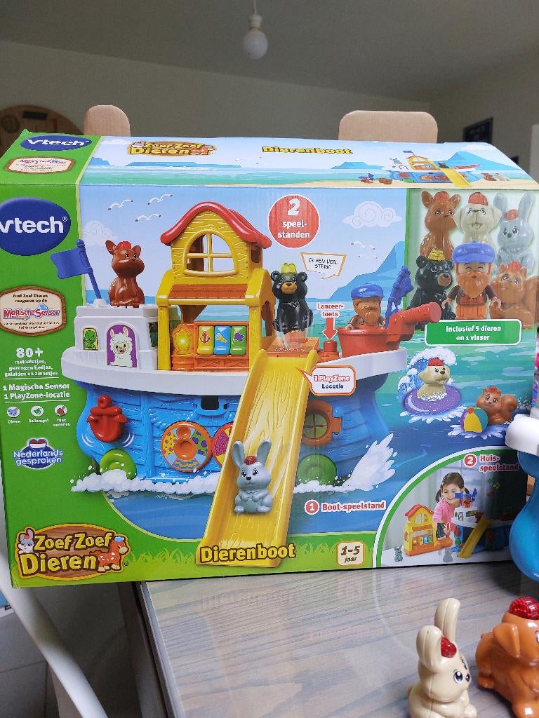 Dierenboot Zoef Zoef Dieren, Ophalen, Zo goed als nieuw, 2 tot 4 jaar