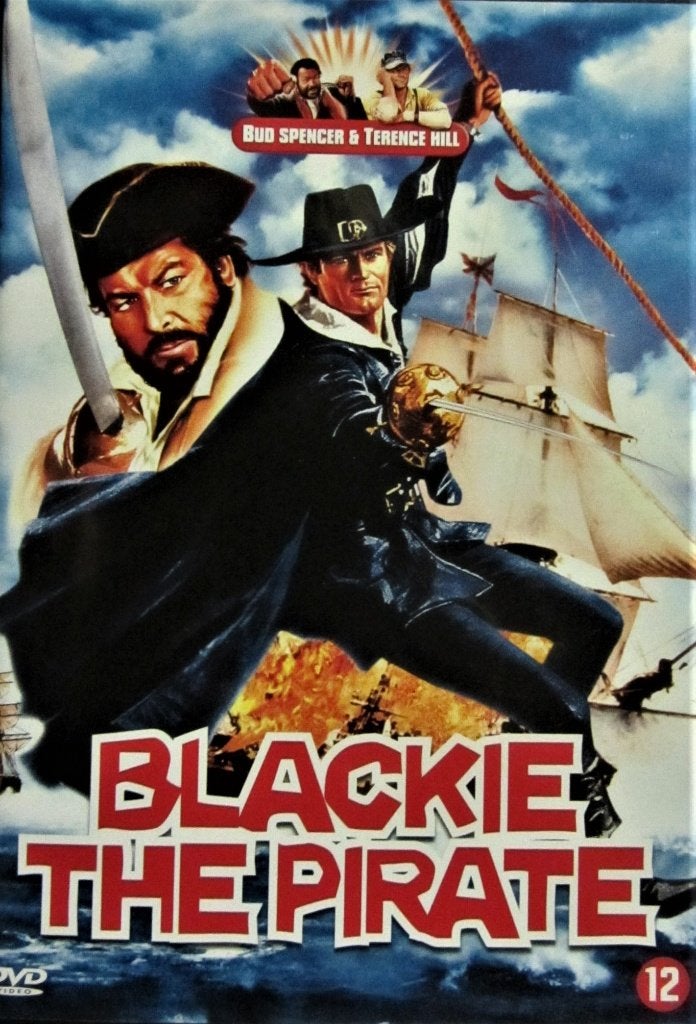 DVD KOMEDIE- BLACKIE THE PIRATE (TERENCE HILL- BUD SPENCER), CD & DVD, Comédie d'action, Enlèvement ou Envoi, Anglais, Tous les âges