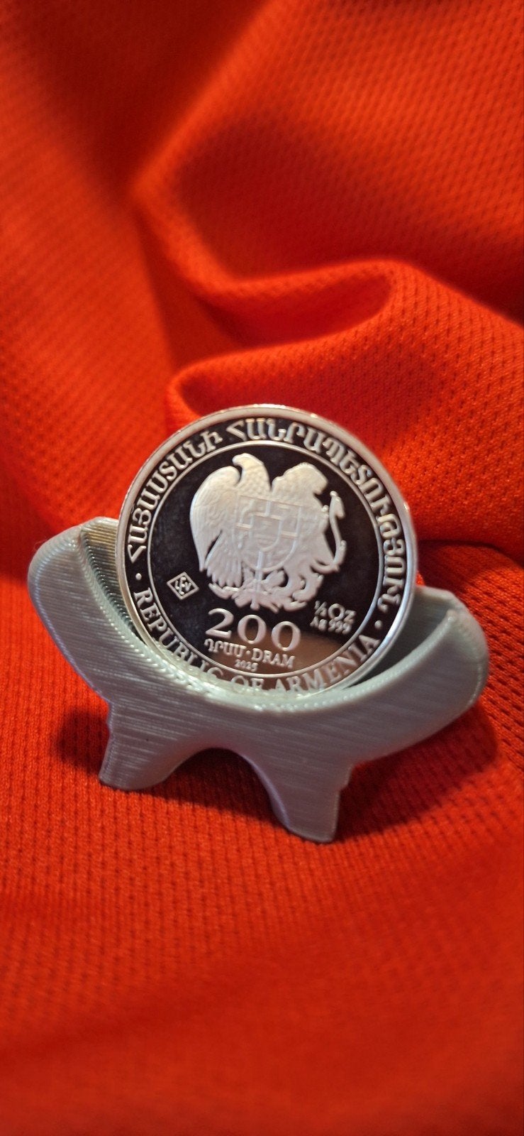 1/2 oz Armeense Noah's Ark Zilver 999.9 2025, Verzenden, Zilver