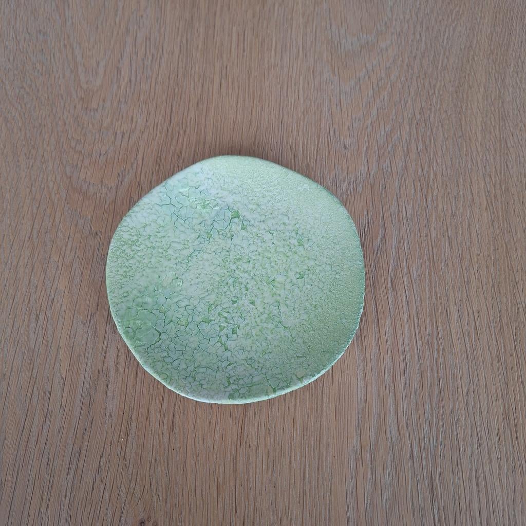 Schoteltje voor kaars (Rasteli), Ophalen