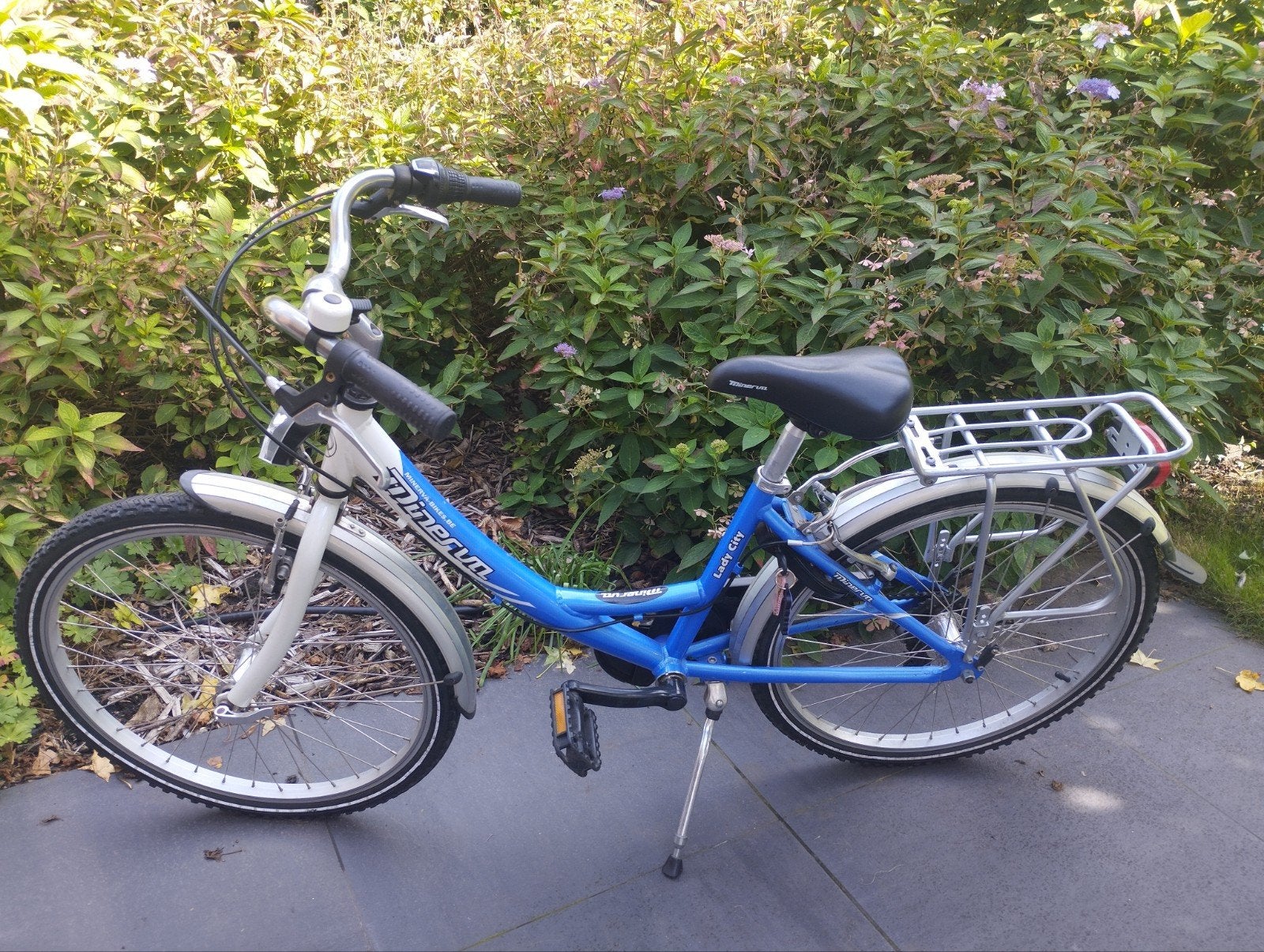prachtige Minerva meisjesfiets 24inch, Fietsen en Brommers, Ophalen, 20 inch of meer, Gebruikt, Velgrem