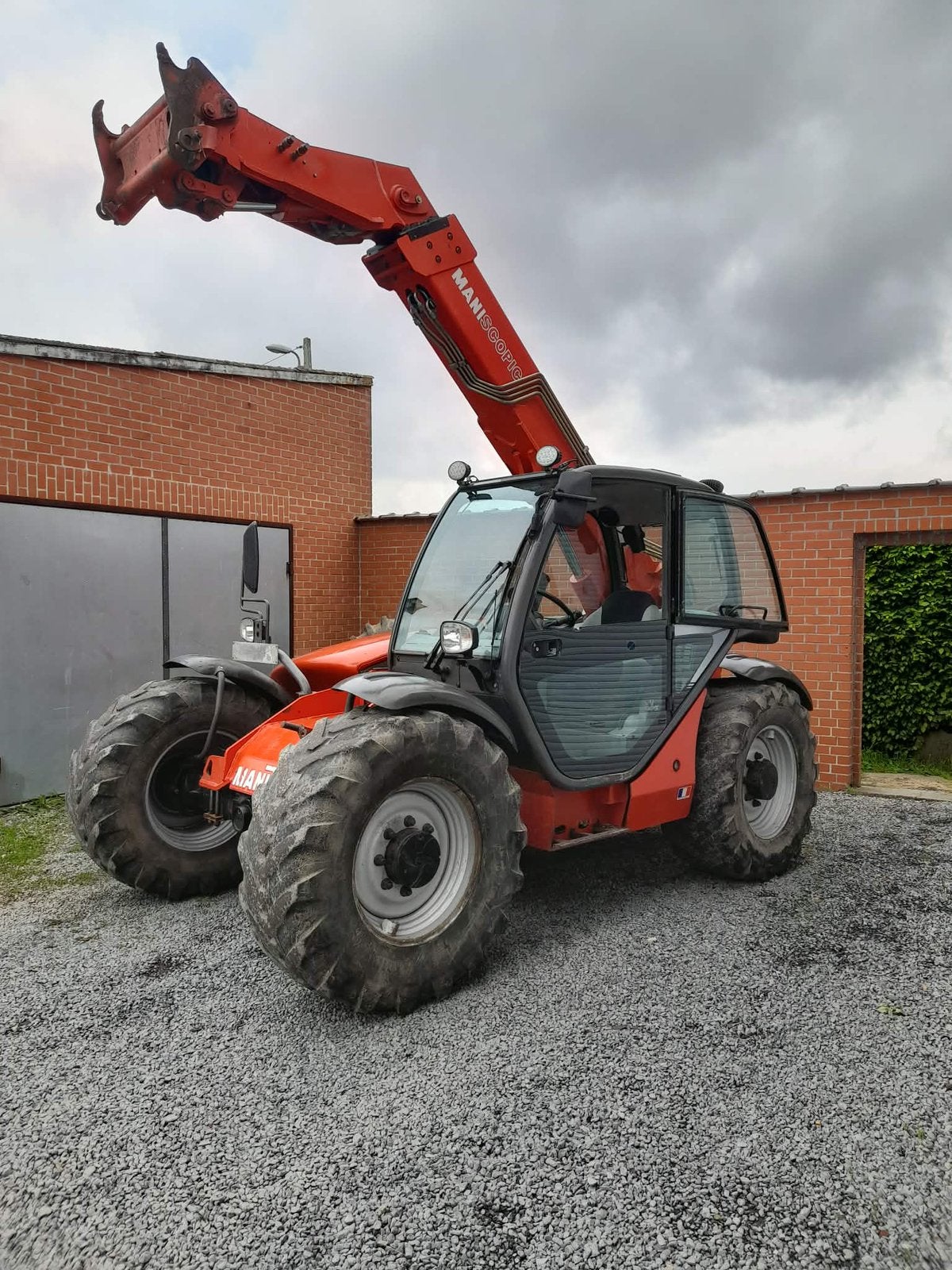 Manitou mlt 634, Ophalen