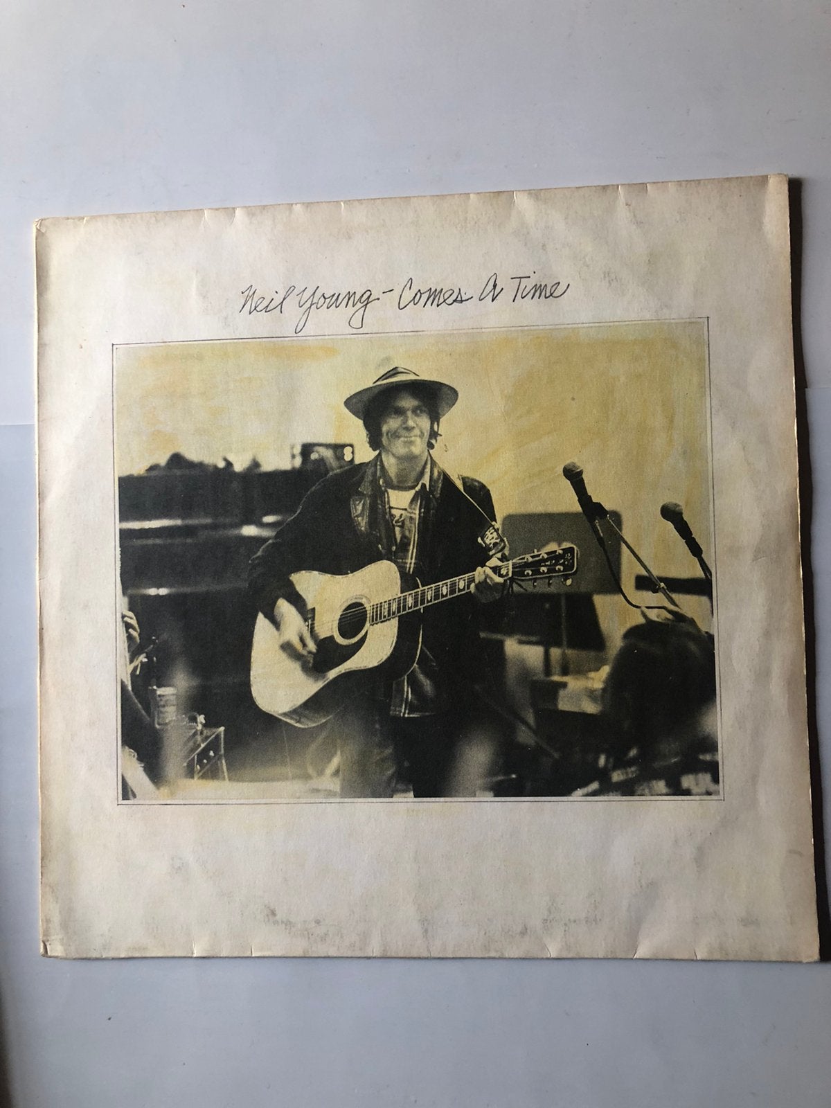 Neil Young: comes a time ( 1978), Cd's en Dvd's, Vinyl | Rock, Verzenden, Gebruikt