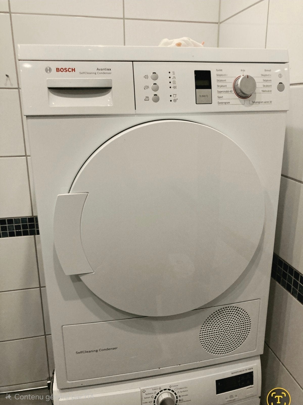 Bosch seche linge pompe à chaleur  8kg  A+++