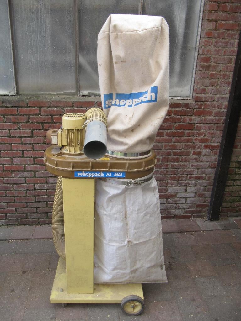 SCHEPPACH HA 2600 stofafzuiging 220 V, Enlèvement, Utilisé
