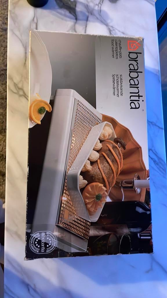 2x Brabantia - schotelwarmer, Ophalen, Gebruikt