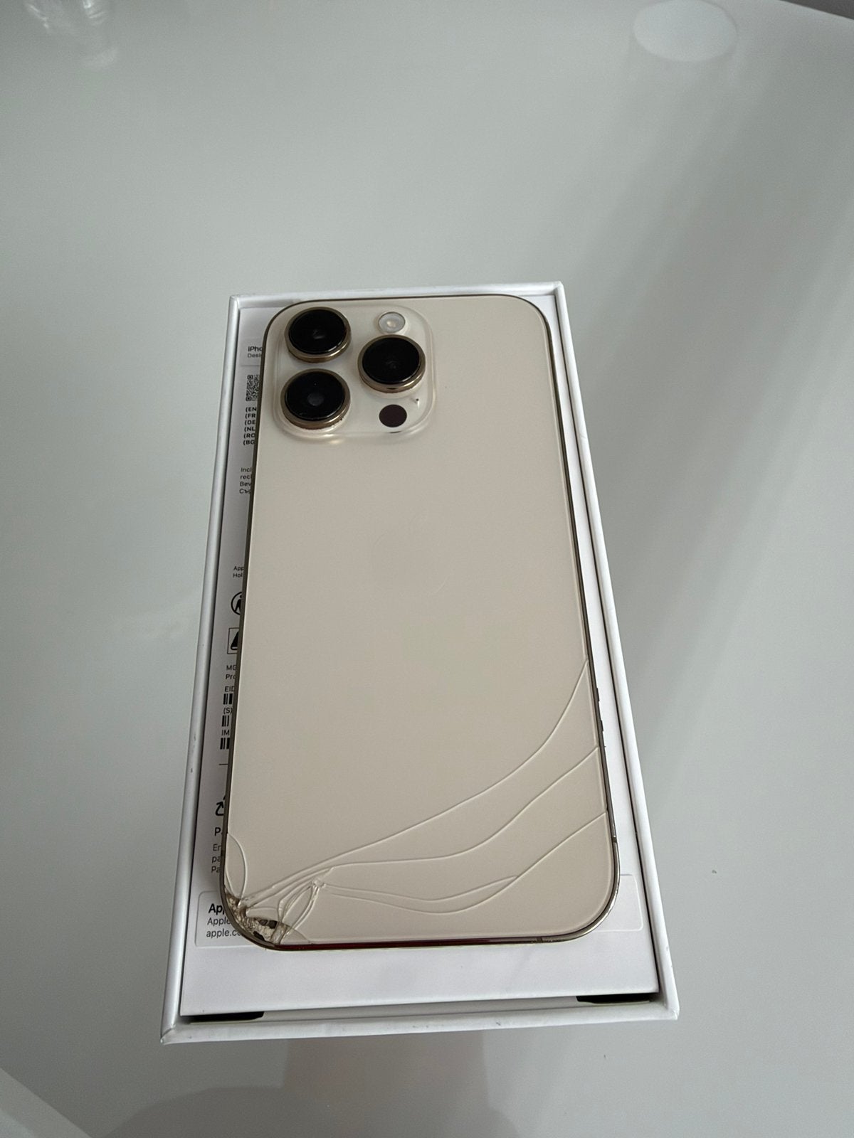 İphone 14 Pro 128GB te koop, Telecommunicatie, Ophalen, 77 %, Zonder abonnement, Goud