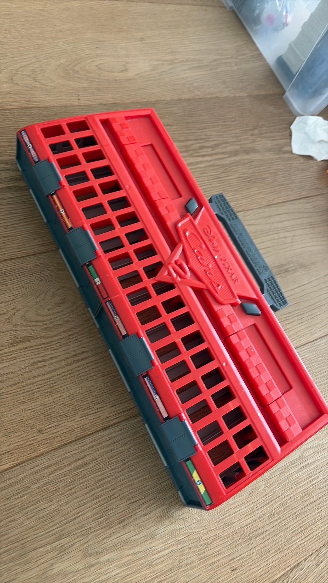 Disney pixar  cars opbergkoffer, Ophalen, Gebruikt