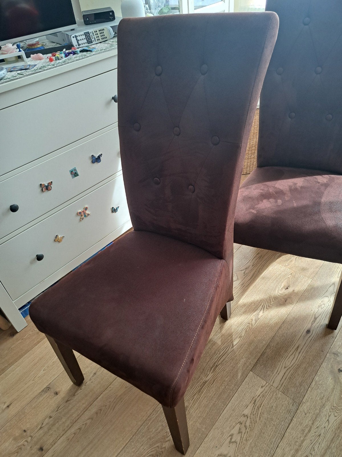 Stoelen living, Ophalen