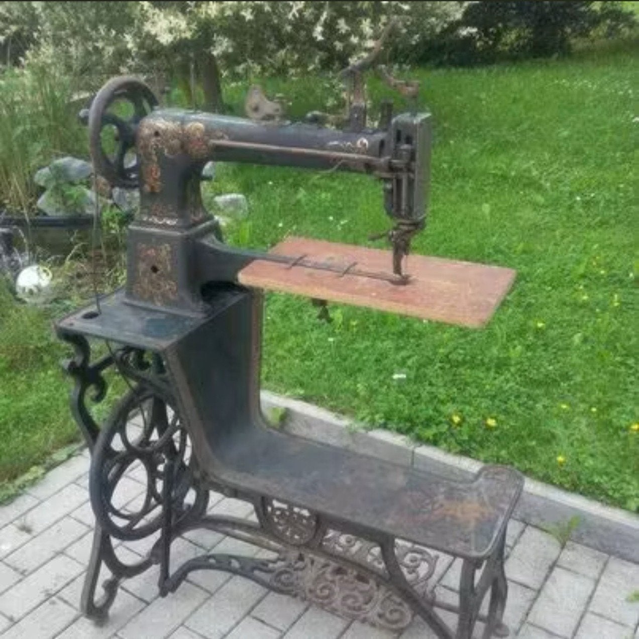 Ancienne Machine à coudre, Ophalen