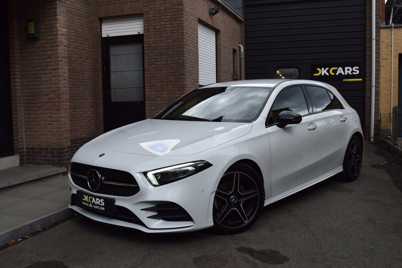 Mercedes-Benz, A 180, AMG Line - NAVI / LED / PDC V+A+CAMER, Auto's, Euro 6, 4 cilinders, Wit, https://public.car-pass.be/vhr/2c8f9ac6-5e67-4991-8f5c-32abe7b893bb