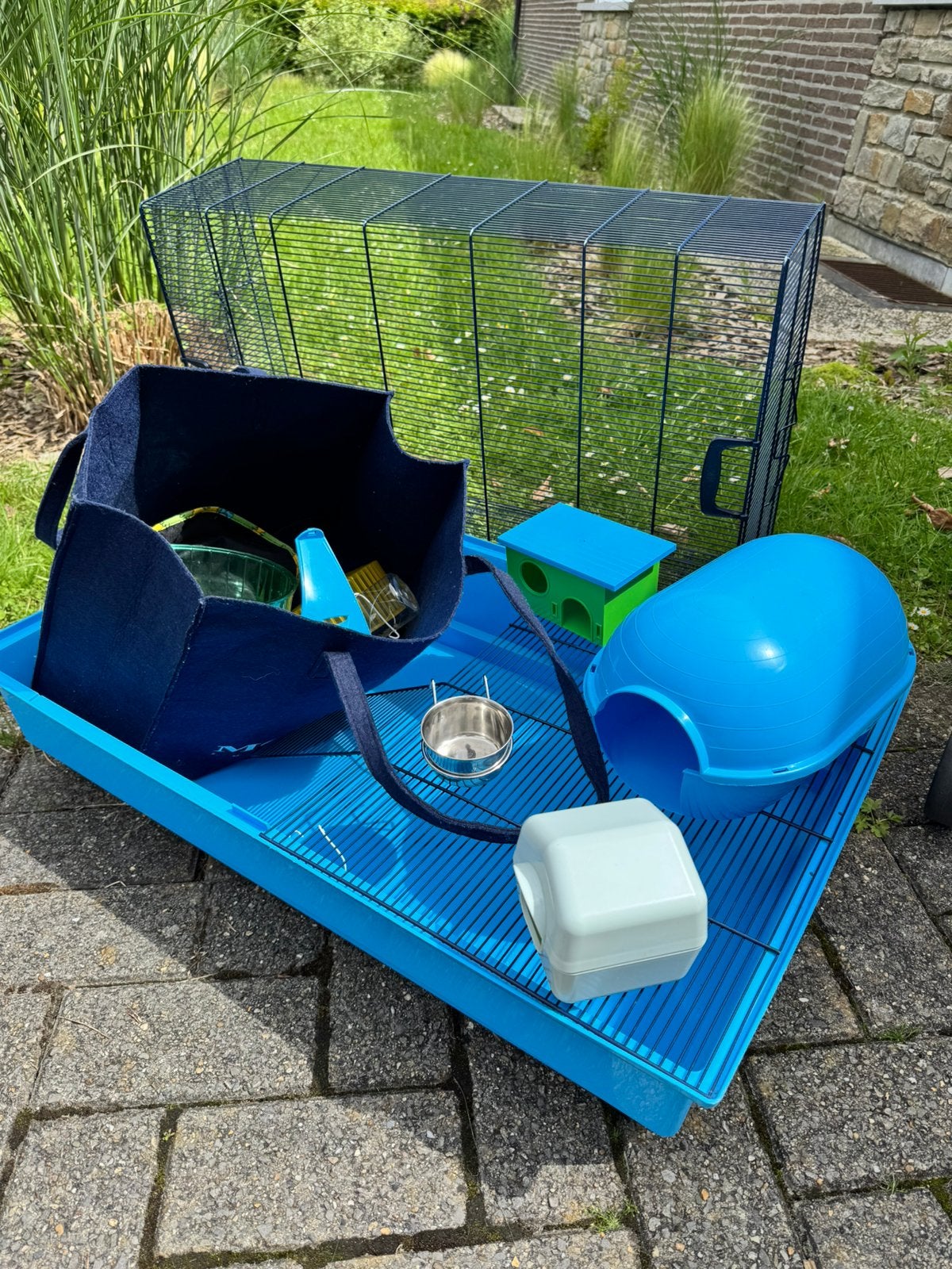Cage rongeur + accessoires divers, Animaux & Accessoires, Enlèvement, 75 à 110 cm, Cage, Moins de 60 cm