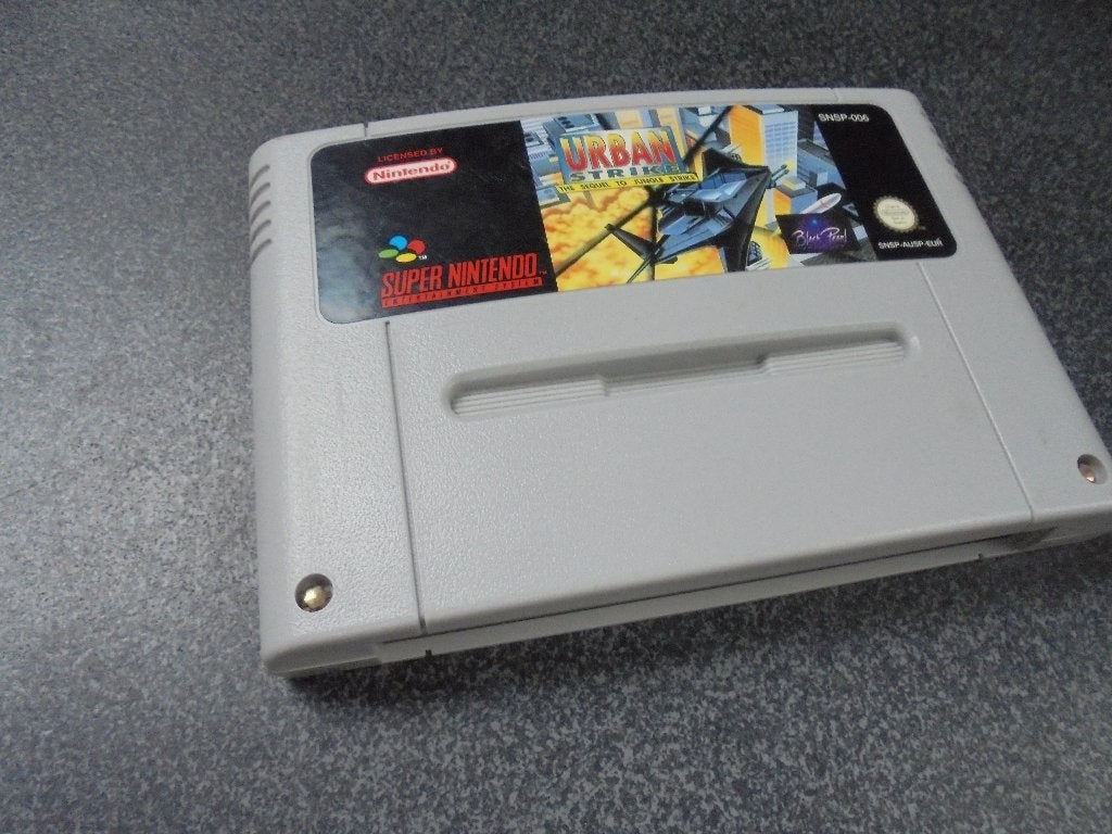 Super Nintendo Urbain Strike The Sequel to jungle strike, Consoles de jeu & Jeux vidéo, Enlèvement ou Envoi, Utilisé, Course et Pilotage