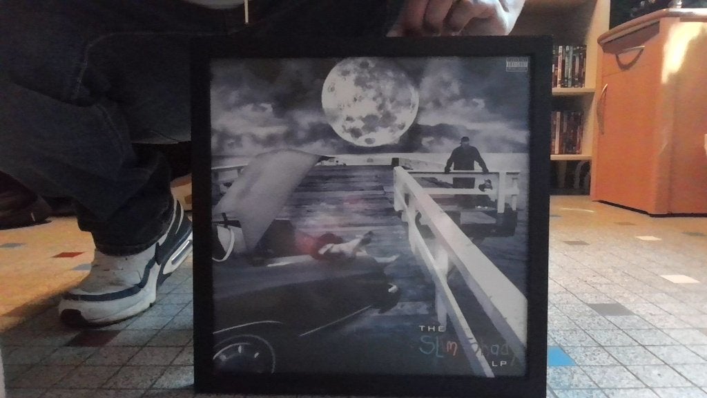 the slim shady lp vinyl, Cd's en Dvd's, Vinyl | Hiphop en Rap, Ophalen, Zo goed als nieuw, 10 inch, LP