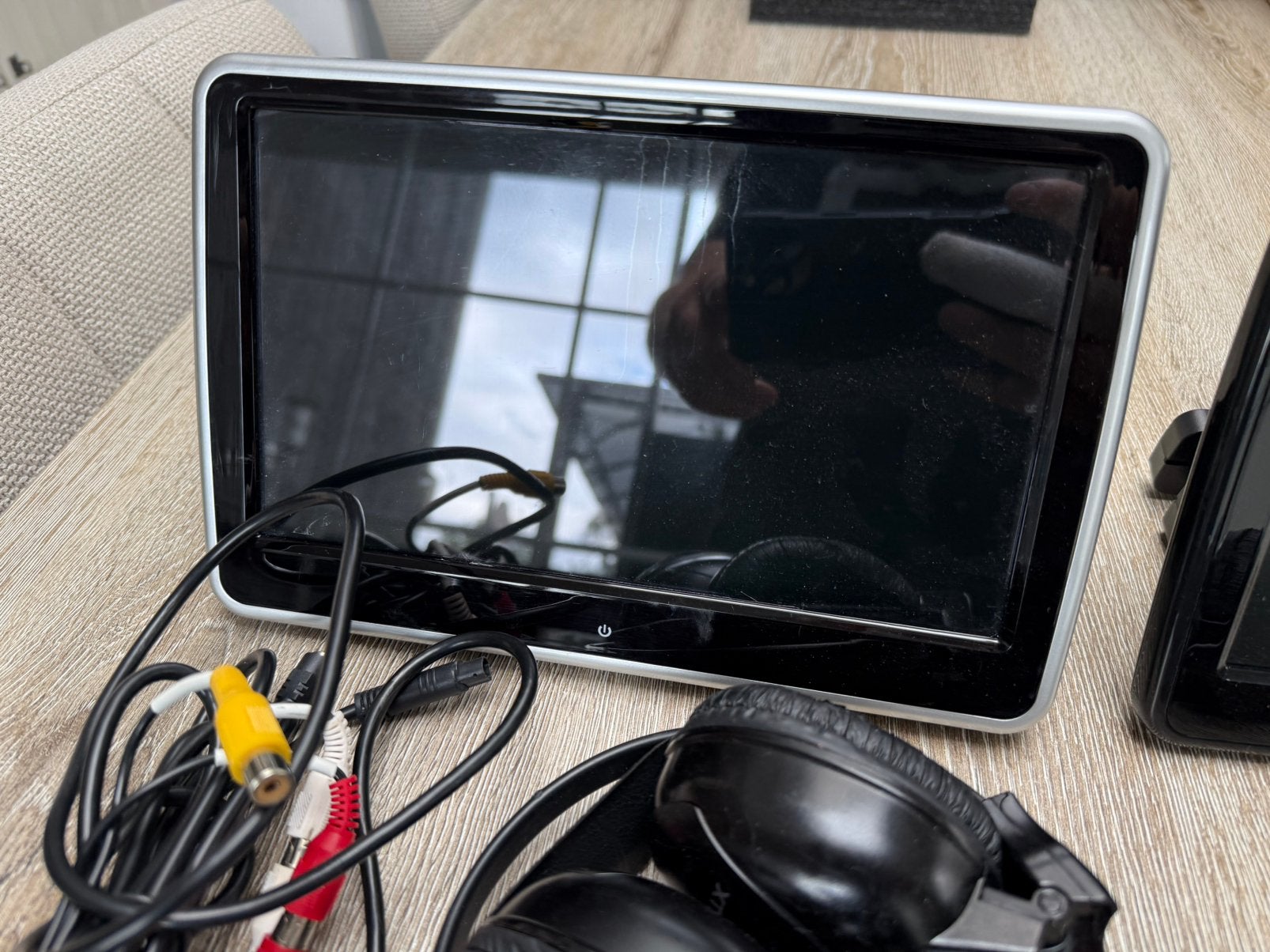 Dvd schermen boor auto, Auto diversen, Achteruitrijcamera's, Ophalen, Zo goed als nieuw