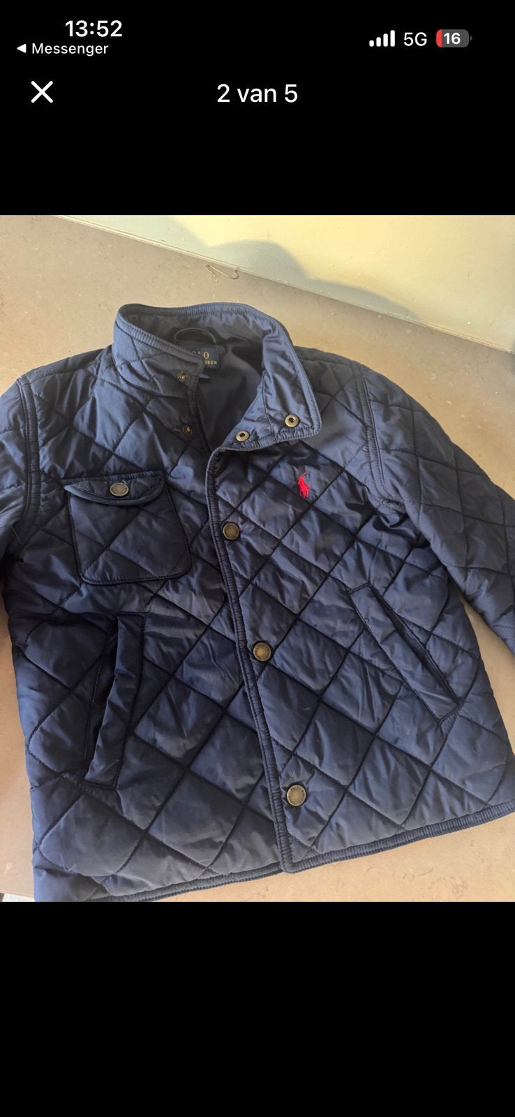 Jas ralph lauren 5jaar, Ophalen of Verzenden, Zo goed als nieuw, Jas