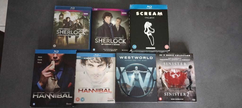 Verschillende blu-ray sets, Cd's en Dvd's, Ophalen of Verzenden, Zo goed als nieuw, Boxset