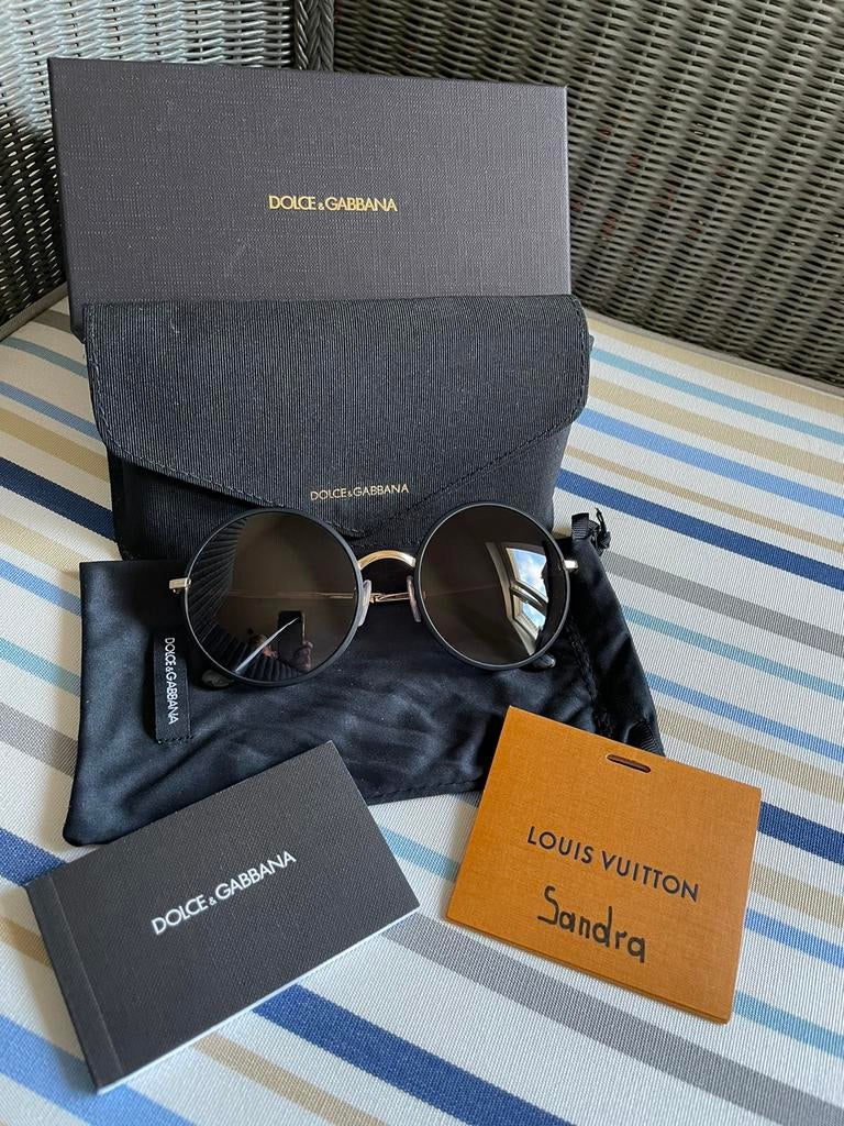 Zonnebril Dolce & Gabbana, Verzenden, Zwart, Zonnebril, Dolce & Gabbana