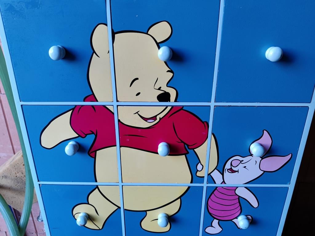 Kast Whinnie de pooh, Ophalen, Gebruikt