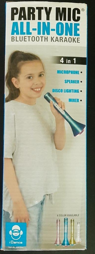 Kinder Karaoke microfoon Bluetooth-luidspreker-licht-mixer, Ophalen, Zo goed als nieuw, Microfoon(s)