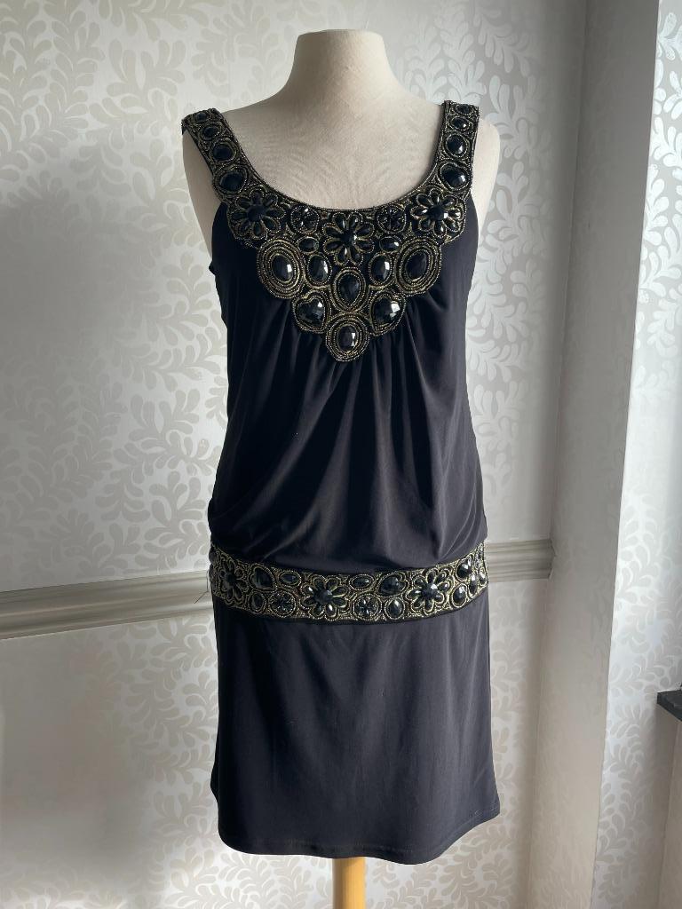 Zwart Kleedje Parels Sue Wong, Kleding | Dames, Jurken, Zwart, Sue Wong, Ophalen of Verzenden, Maat 34 (XS) of kleiner