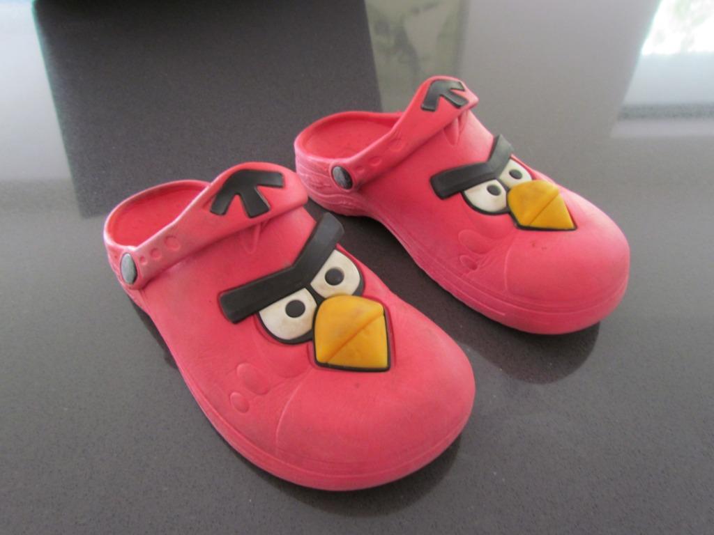 Tuinklompen Angry Birds maat 30-31, Ophalen of Verzenden, Gebruikt, Schoenen