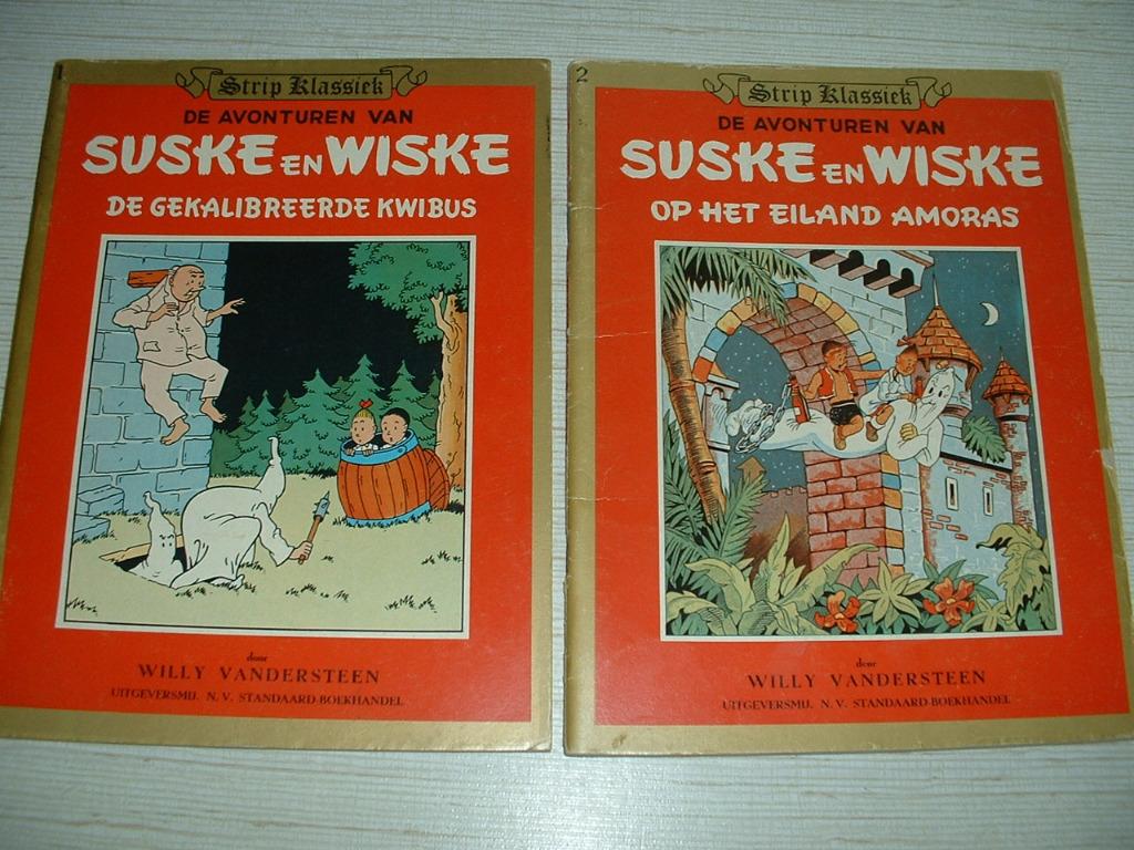 strips uit de reeks klassiek willy vandersteen, Boeken, Meerdere stripboeken, Ophalen of Verzenden, Zo goed als nieuw, Willy Vandersteen