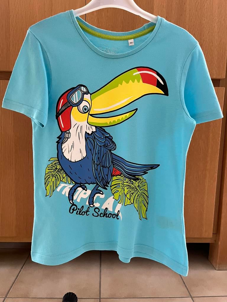 Tshirt toekan maat 122, Ophalen of Verzenden, Zo goed als nieuw
