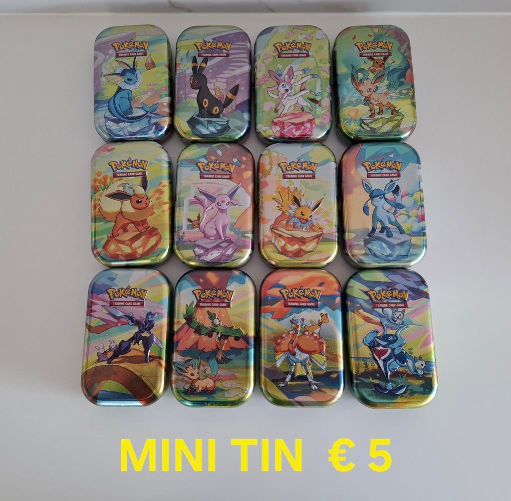 POKEMON Mystery tins (mini+ stacking!, Ophalen