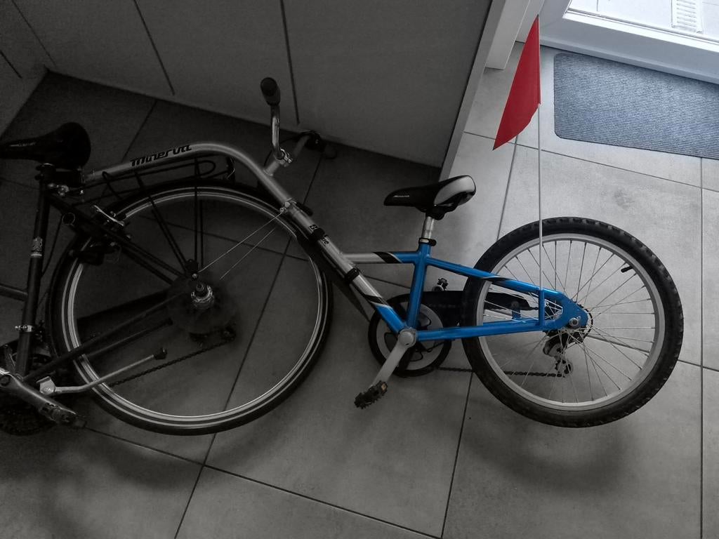 Aanhang fietsje, Fietsen en Brommers, Ophalen