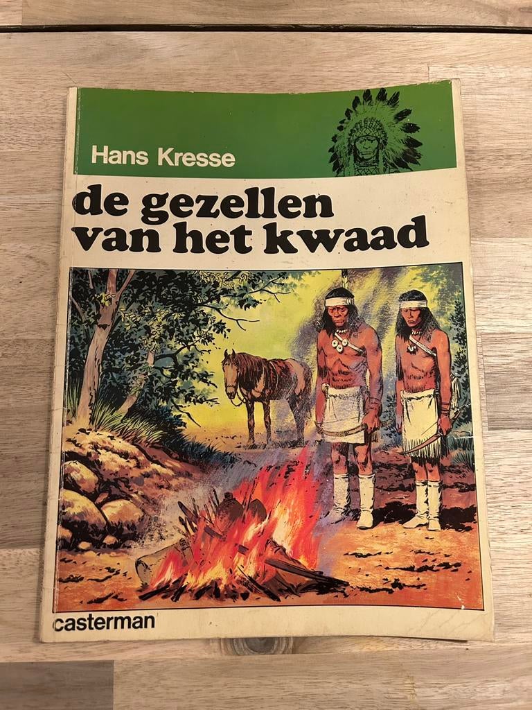 Indianenreeks - de gezellen van het, Eén stripboek, Ophalen, Gelezen