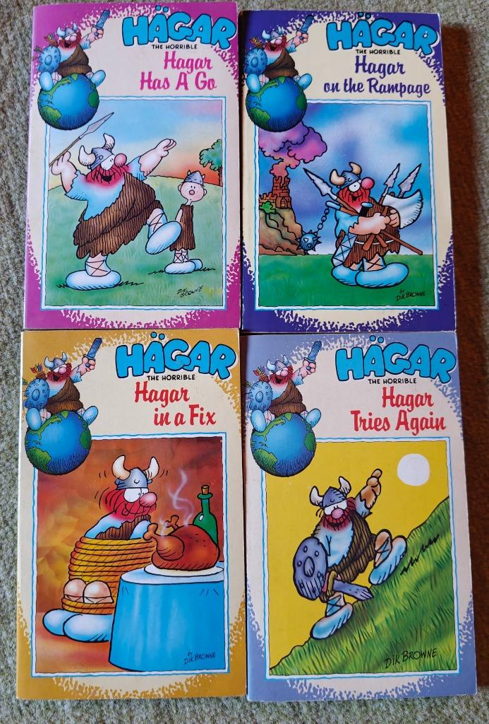 Pakket Hägar de Verschrikkelijke Dik Browne strips (nr. 1), Boeken, Stripverhalen, Ophalen of Verzenden, Gelezen